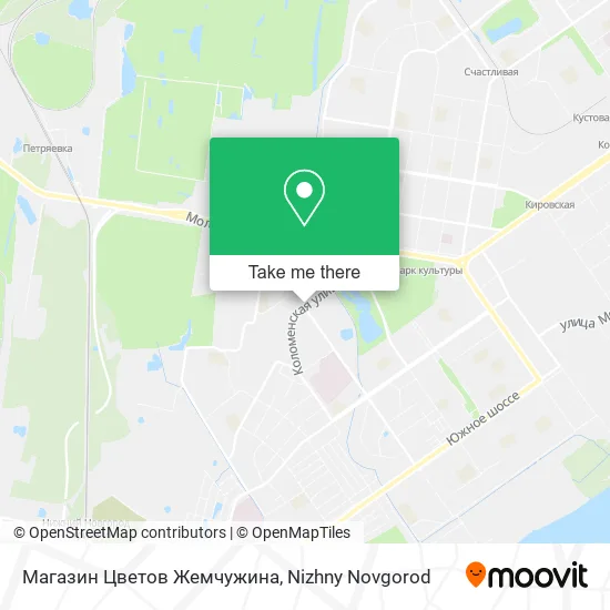 Магазин Цветов Жемчужина map