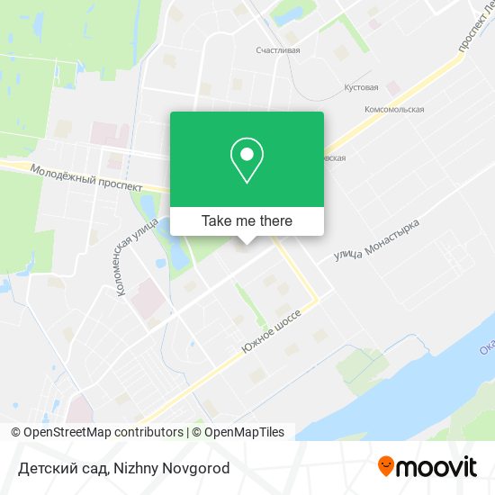 Детский сад map