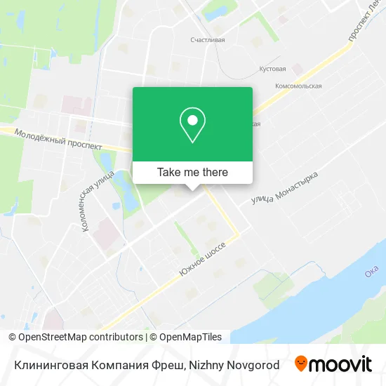 Клининговая Компания Фреш map