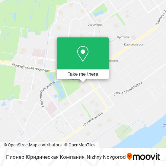 Пионер Юридическая Компания map
