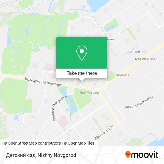 Детский сад map