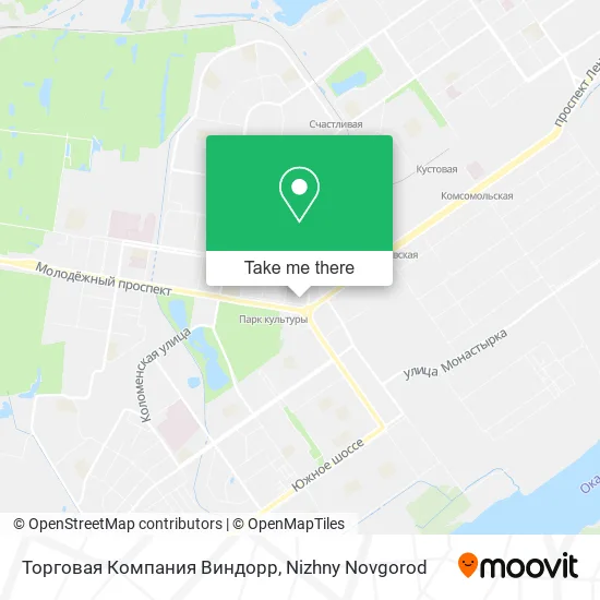 Торговая Компания Виндорр map