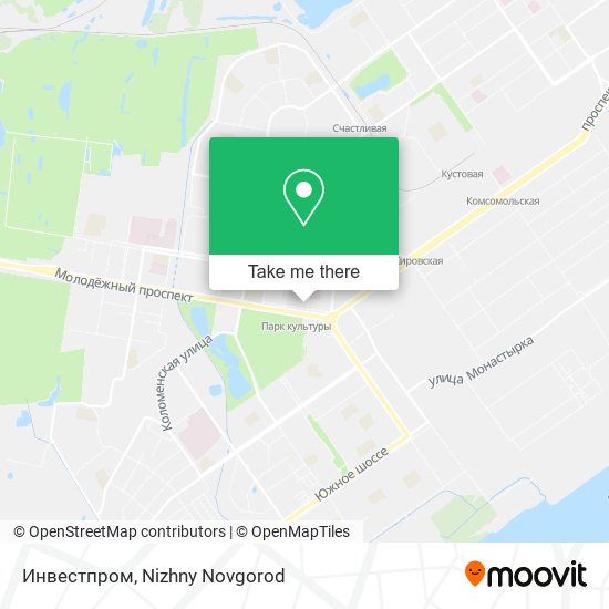 Инвестпром map