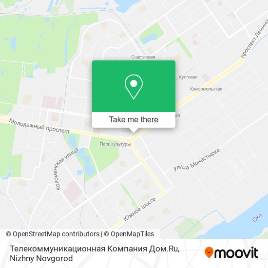 Телекоммуникационная Компания Дом.Ru map