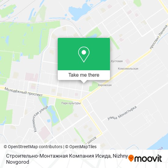 Строительно-Монтажная Компания Исида map