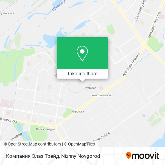 Компания Элаз Трейд map
