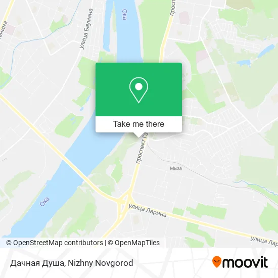 Дачная Душа map