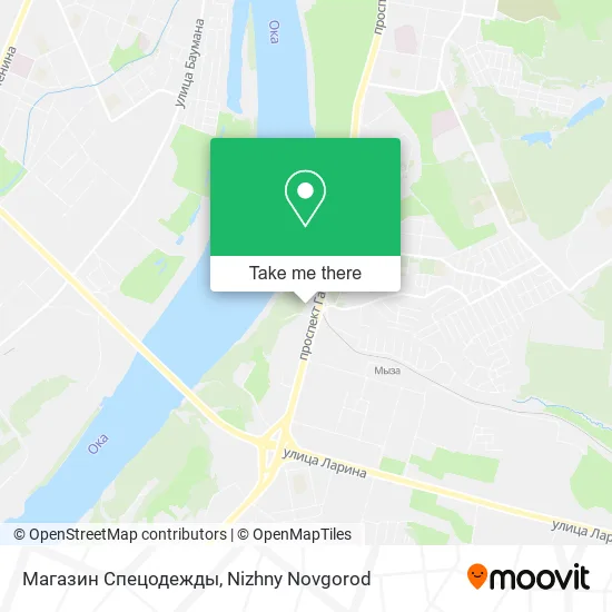 Магазин Спецодежды map