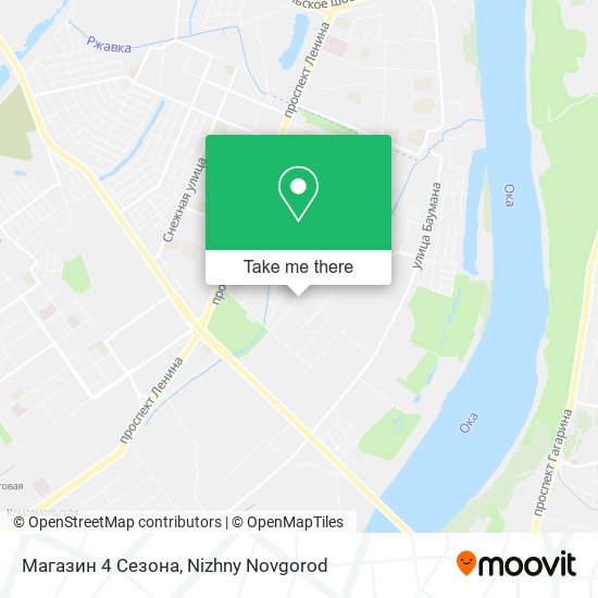 Магазин 4 Сезона map
