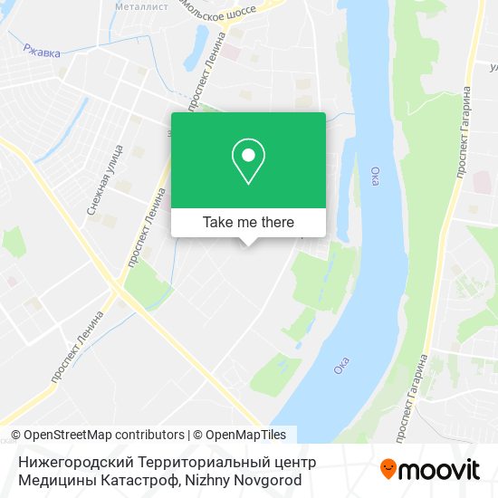 Нижегородский Территориальный центр Медицины Катастроф map