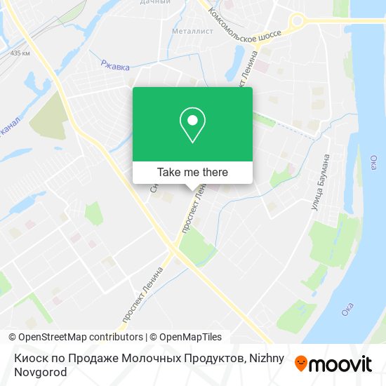 Киоск по Продаже Молочных Продуктов map