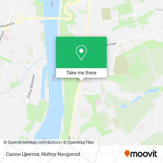 Салон Цветов map
