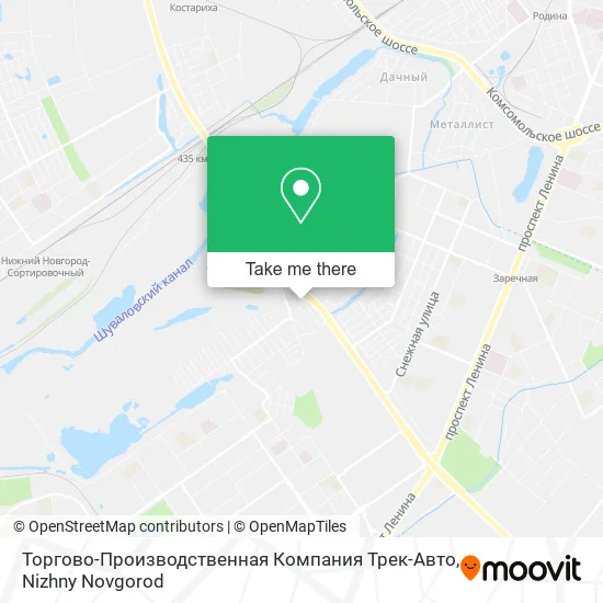 Торгово-Производственная Компания Трек-Авто map