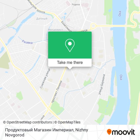 Продуктовый Магазин Империал map