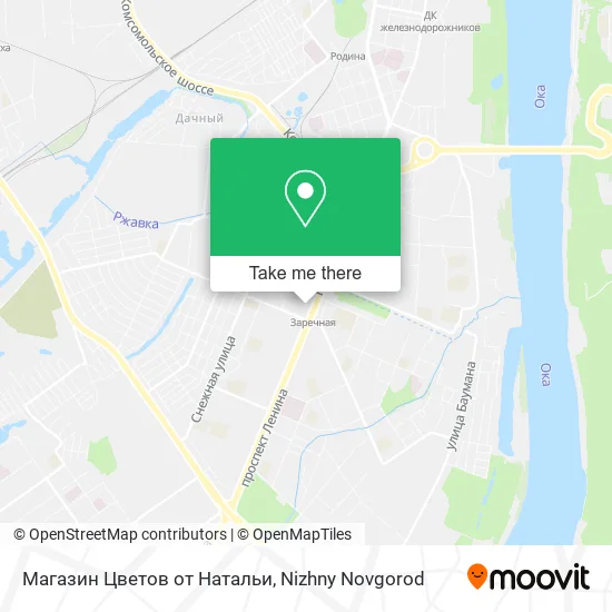 Магазин Цветов от Натальи map