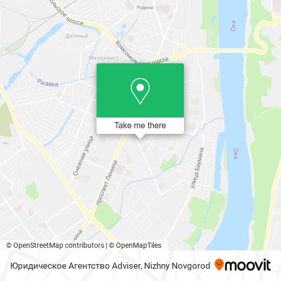 Юридическое Агентство Adviser map