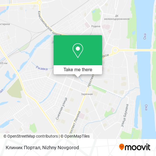 Клиник Портал map