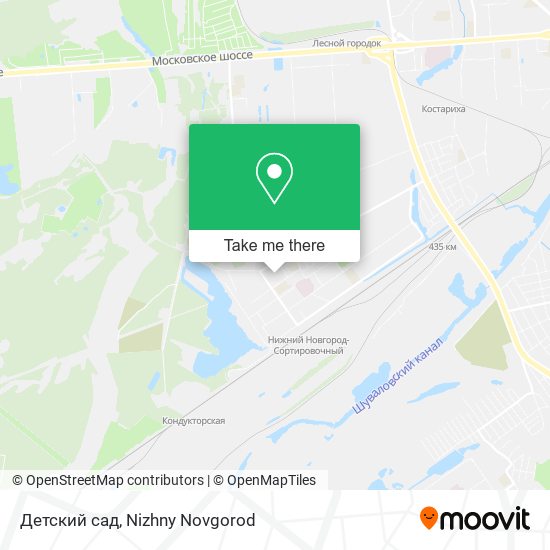 Детский сад map