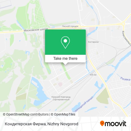 Кондитерская Фирма map
