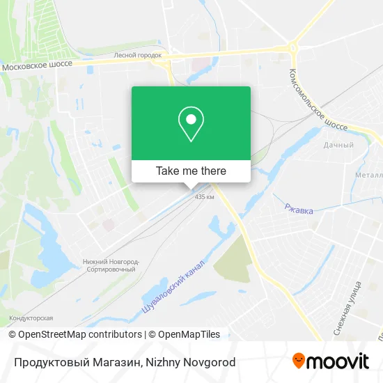 Продуктовый Магазин map