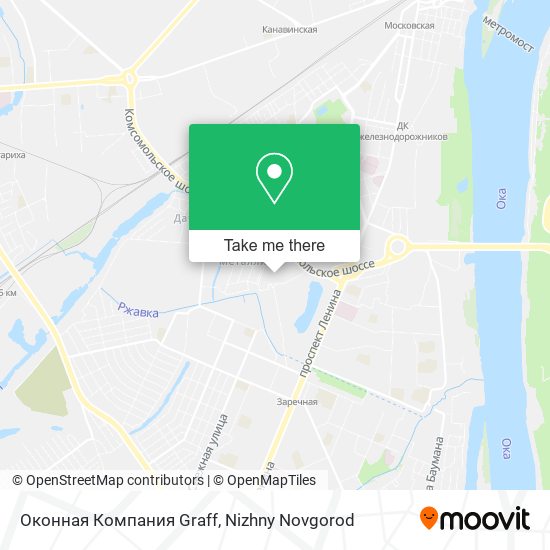 Оконная Компания Graff map