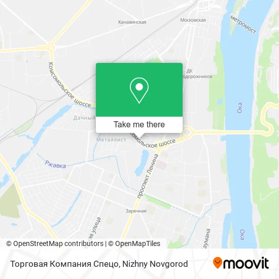 Торговая Компания Спецо map