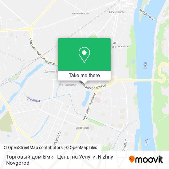 Торговый дом Бмк - Цены на Услуги map