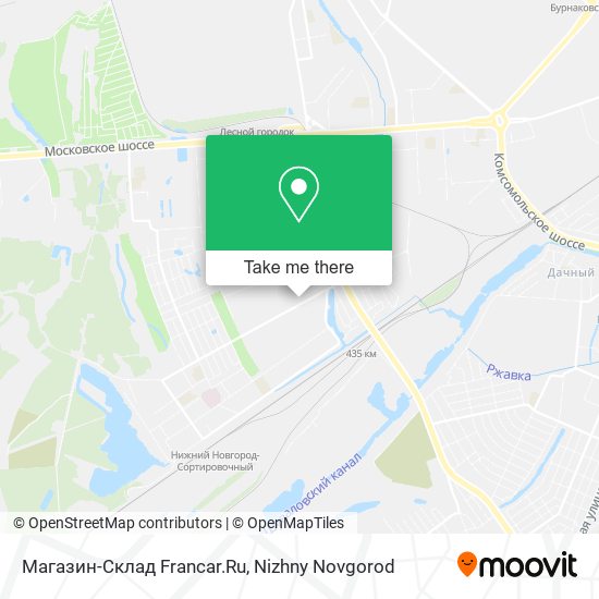 Магазин-Склад Francar.Ru map