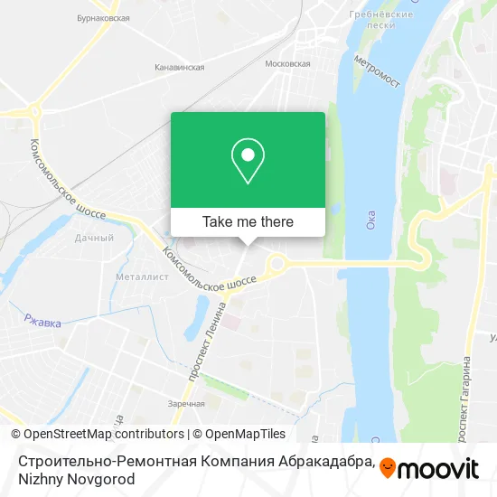 Строительно-Ремонтная Компания Абракадабра map