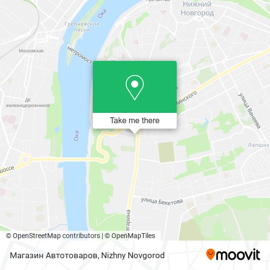 Магазин Автотоваров map