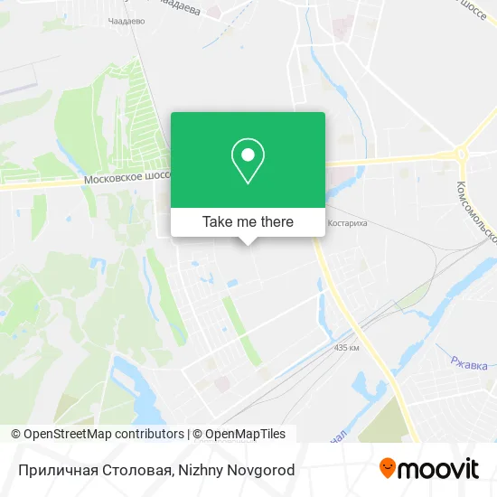 Приличная Столовая map