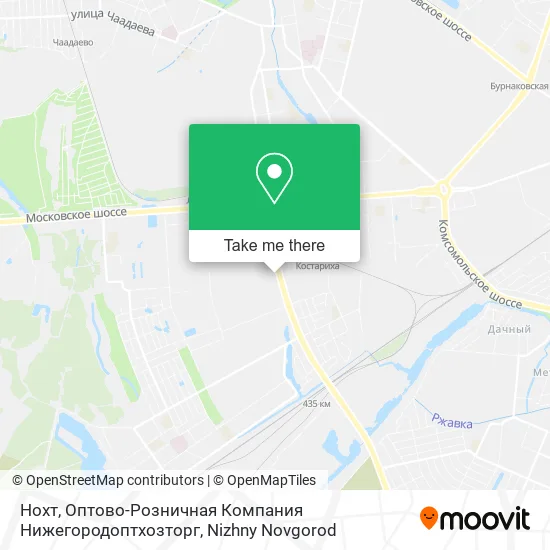 Нохт, Оптово-Розничная Компания Нижегородоптхозторг map