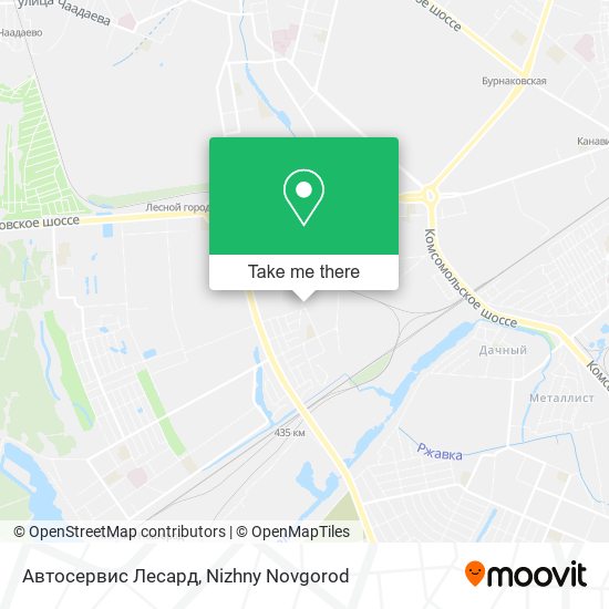 Автосервис Лесард map