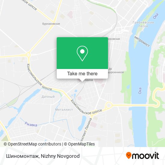 Шиномонтаж map