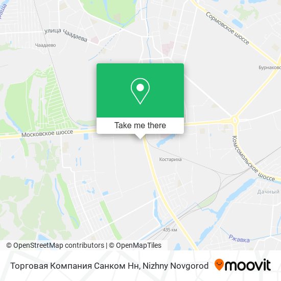 Торговая Компания Санком Нн map