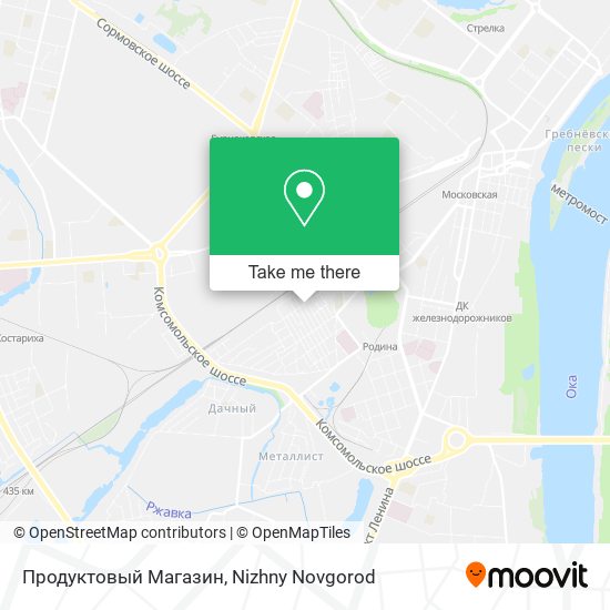 Продуктовый Магазин map
