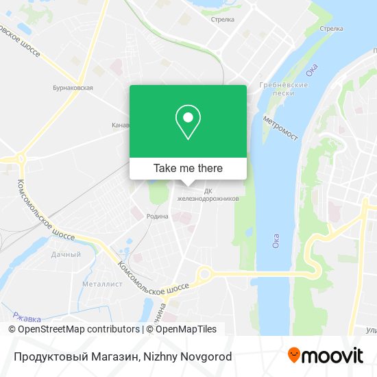 Продуктовый Магазин map