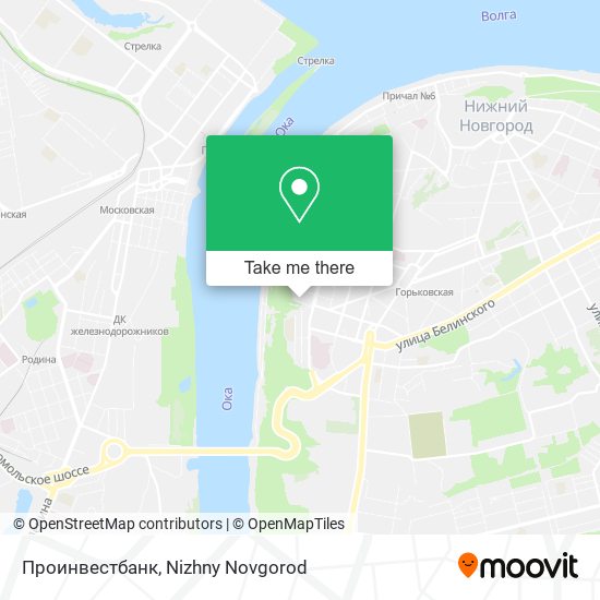 Проинвестбанк map