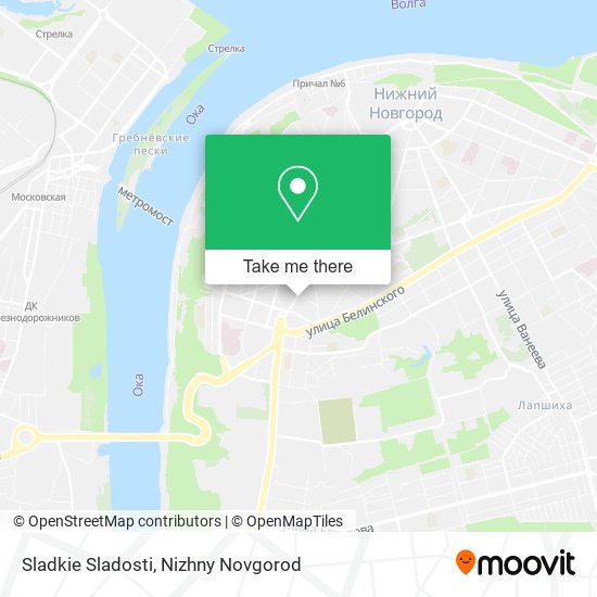 Sladkie Sladosti map