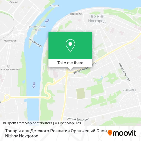 Товары для Детского Развития Оранжевый Слон map