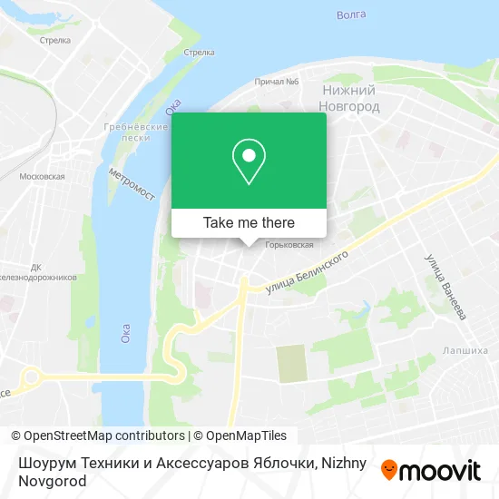 Шоурум Техники и Аксессуаров Яблочки map