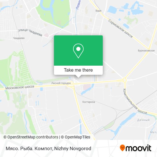 Мясо. Рыба. Компот map