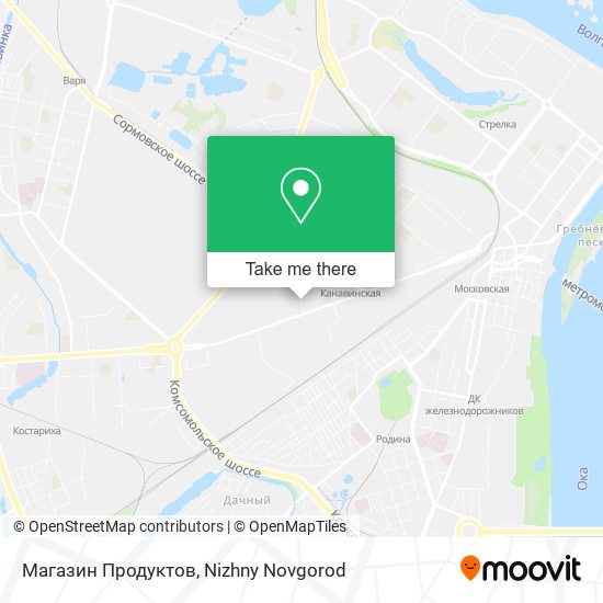Магазин Продуктов map