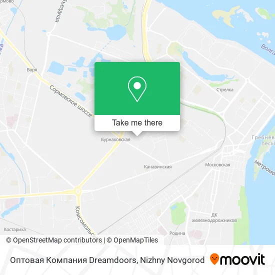 Оптовая Компания Dreamdoors map