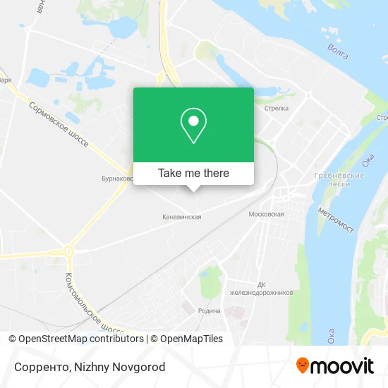 Сорренто map