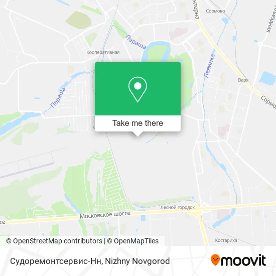 Судоремонтсервис-Нн map
