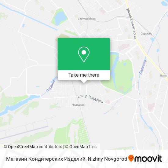 Магазин Кондитерских Изделий map