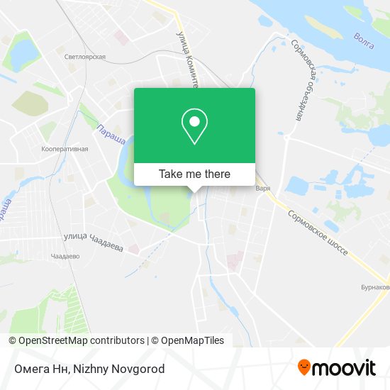 Омега Нн map