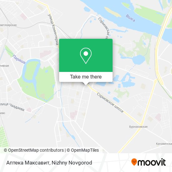 Аптека Максавит map