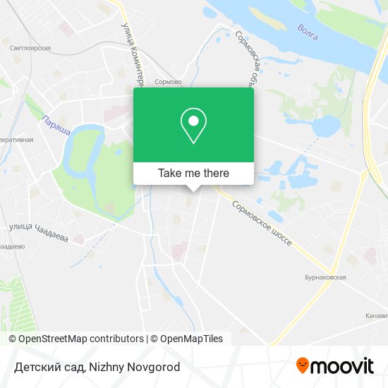 Детский сад map